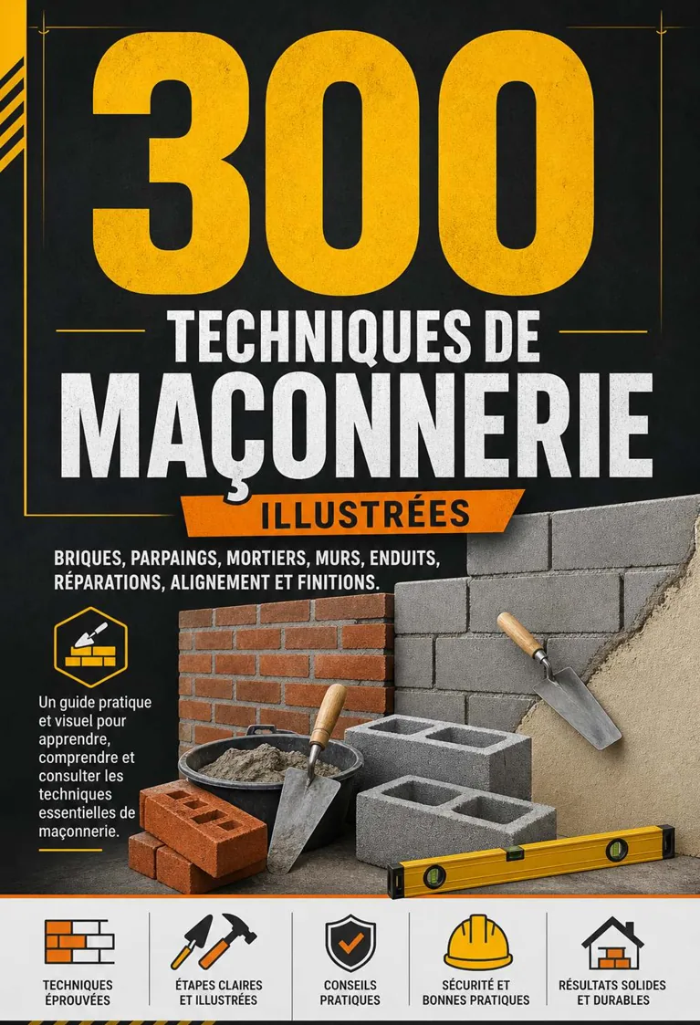 Page illustrée du guide de maçonnerie 1